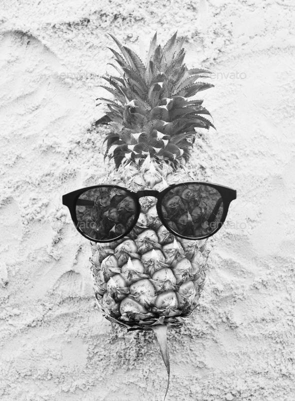 Wearing Sunglasses on Sand image 2