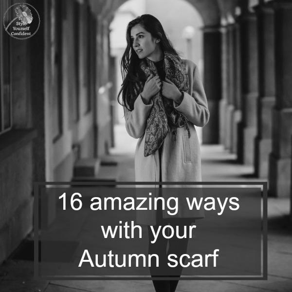 How to Wear an Autumn Scarf photo 3