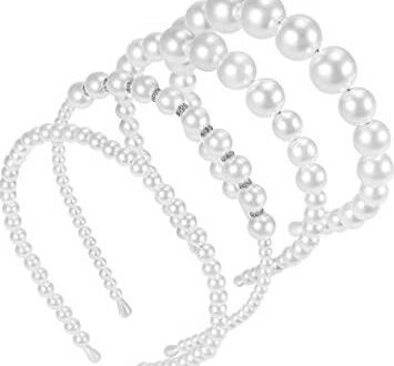 Add Bling to Your Summer Outfits With a White Pearl Headband photo 0