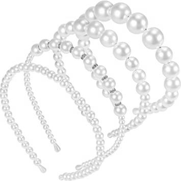 Add Bling to Your Summer Outfits With a White Pearl Headband photo 0